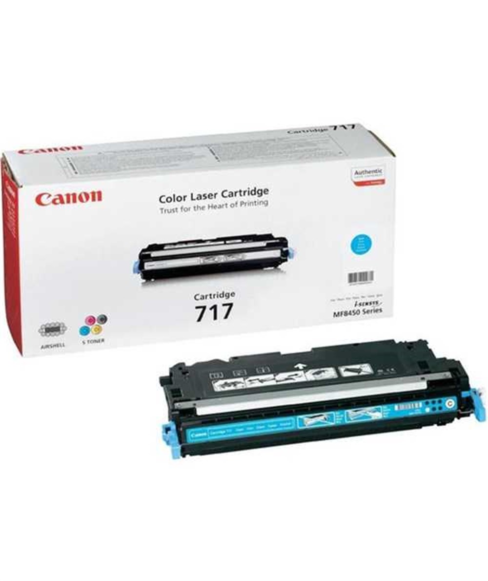 Canon CRG 717C Orijinal Toner - Mavi