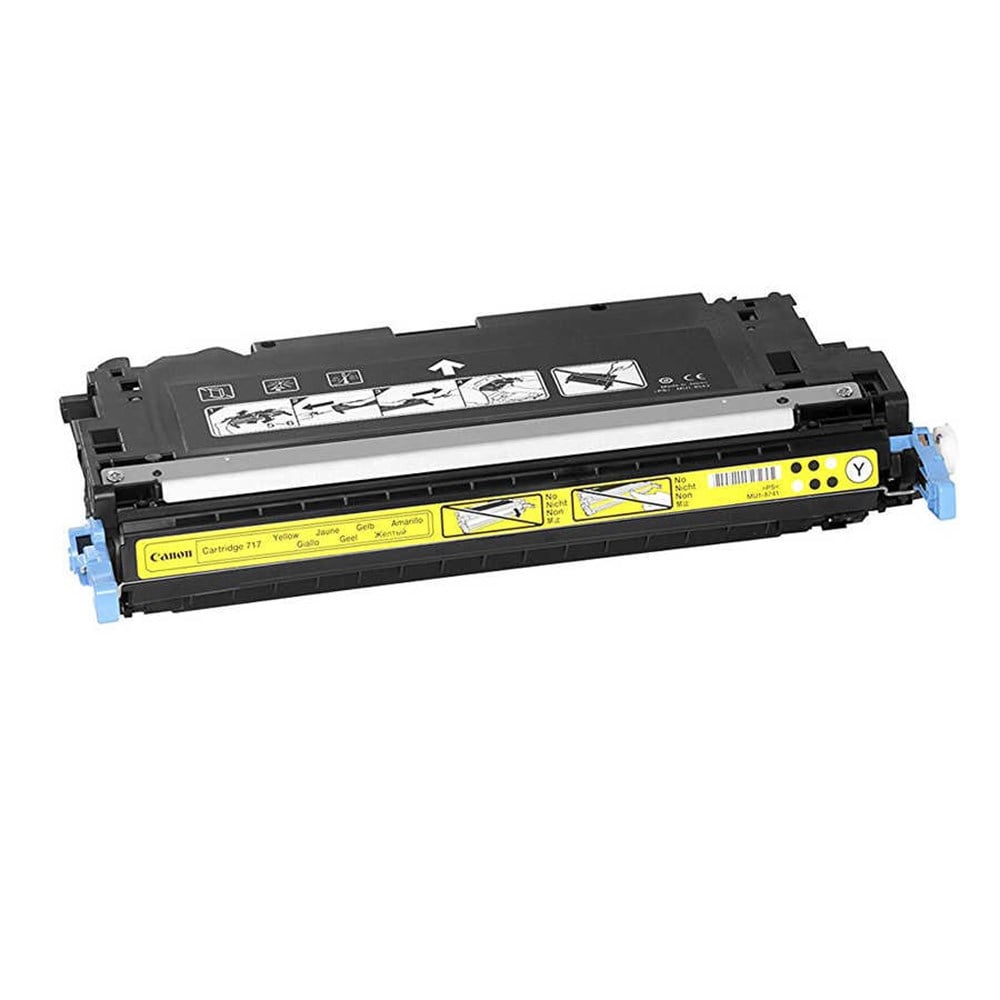 Canon CRG 717Y Muadil Renkli Toner - Sarı