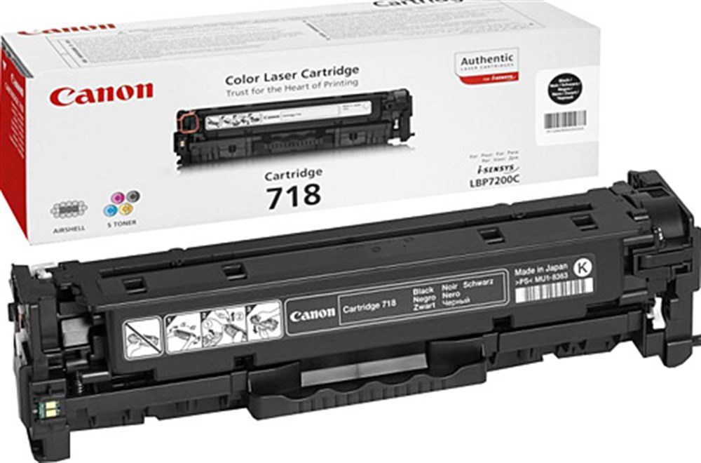Canon CRG-718B Orijinal Toner - Siyah