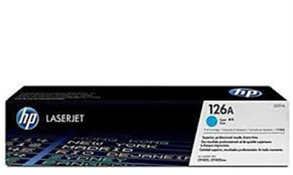 HP 126A (CE311A) Orijinal Toner - mavi