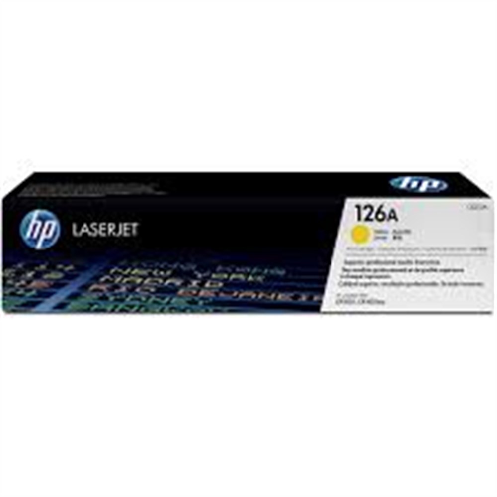 HP 126A (CE312A) Orijinal Toner - sarı