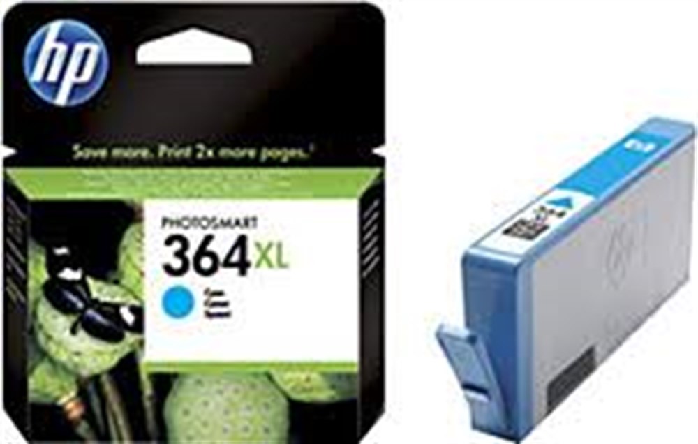 HP 364XL (CB323E) Orjinal Kartuş Y.K.- Mavi