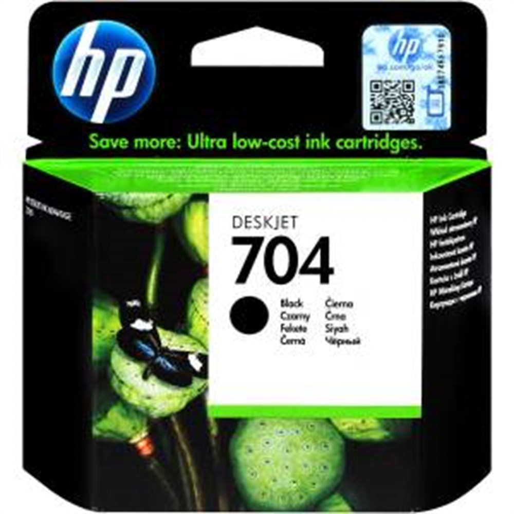 Hp 704 Bk (CN692AE) Orijinal Siyah Kartuş
