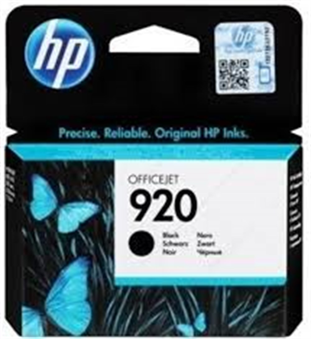 HP 920 (CD971AE) Orijinal Kartuş - Siyah