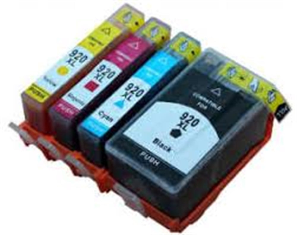 HP 920 xl Dolabilen Kartuş Seti - CHİPLİ