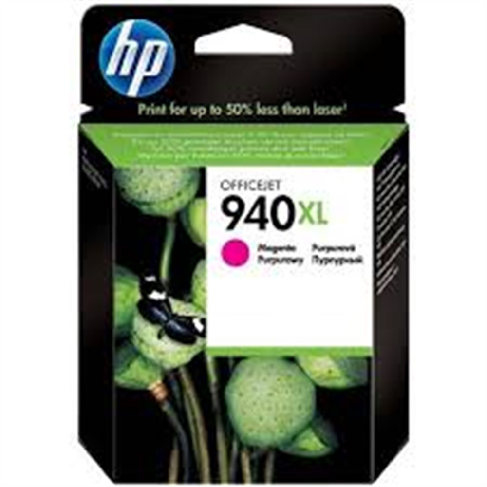 HP 940XL Kırmızı Kartuş (C4908AE) Yüksek Kapasite Orijinal Kartuş