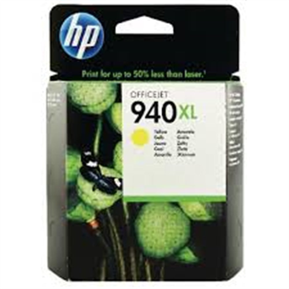 HP 940XL Sarı Kartuş (C4909AE) Yüksek Kapasite Orijinal Kartuş
