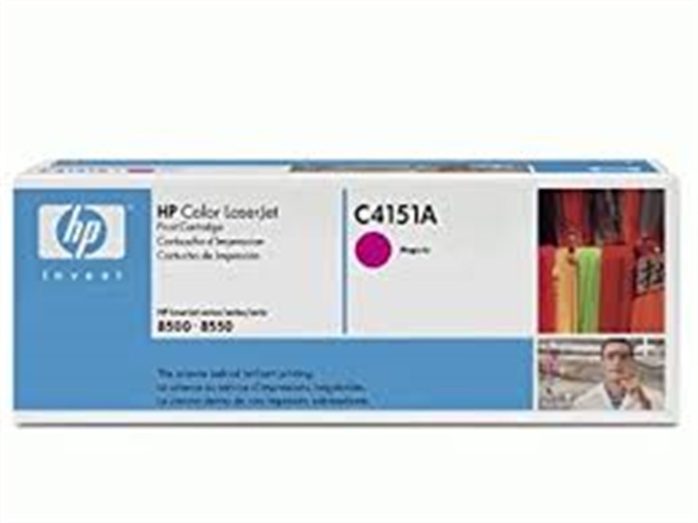 HP C4151A Orjinal Toner Kartuş - Kırmızı