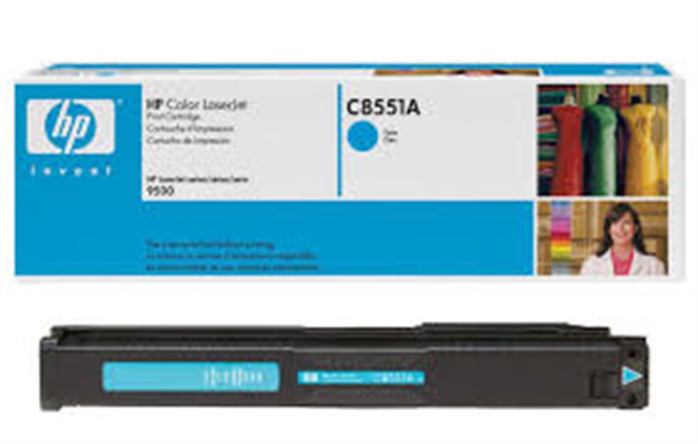 HP C8551A Orjinal Renkli Toner Kartuş -Mavi