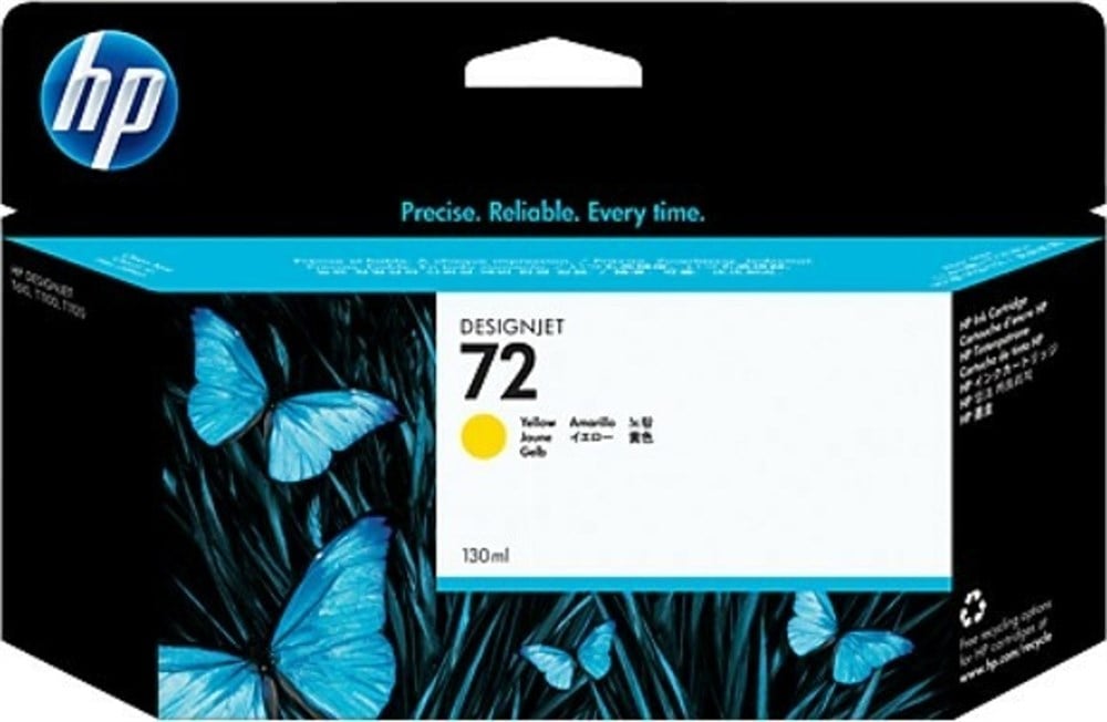 HP C9373A NO:72 MÜREKKEP KARTUŞ SARI 130ml