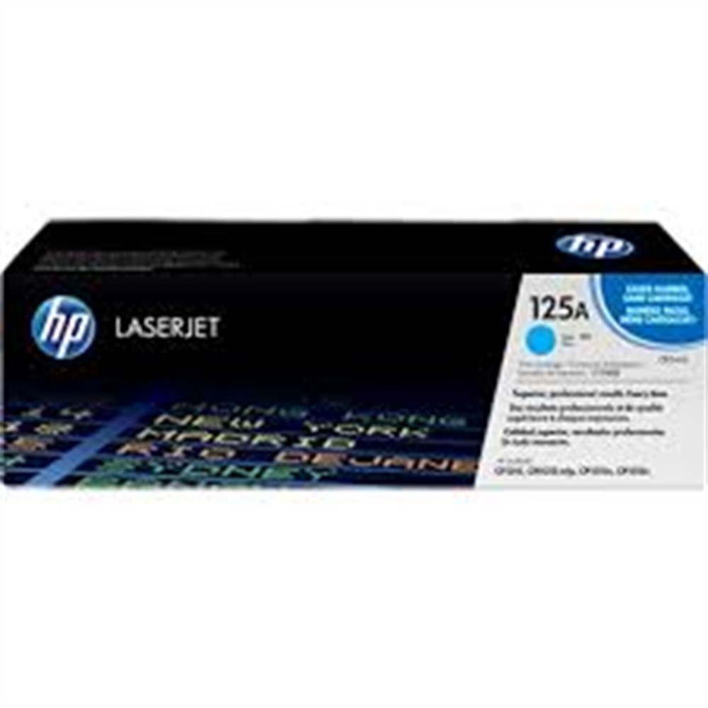 HP CB541A Orjinal Renkli Toner - Mavi