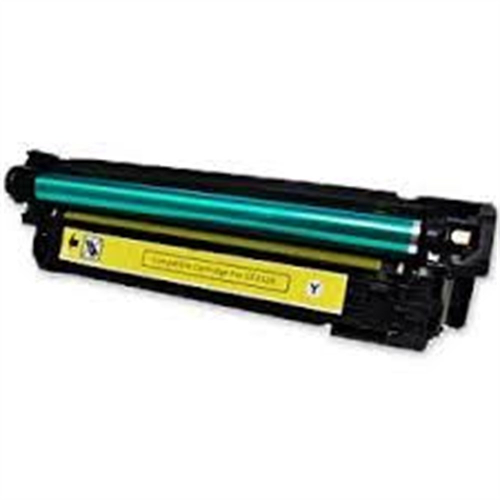 HP CE252A Renkli Muadil Toner - Sarı