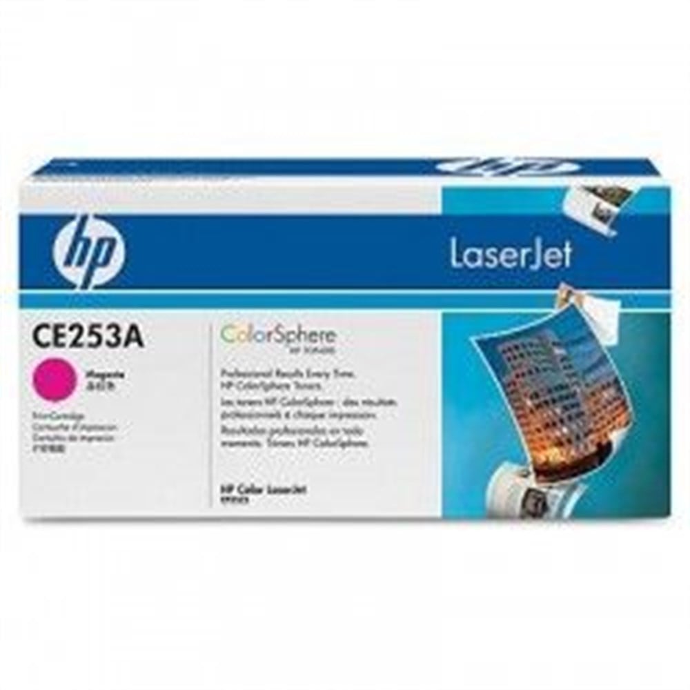 HP CE253A Renkli Orijinal Toner - Kırmızı