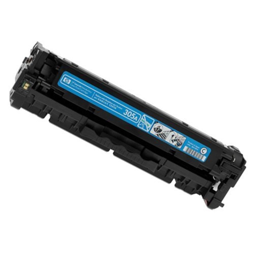 HP CE411A Muadil Renkli Toner - Hp 305A Mavi