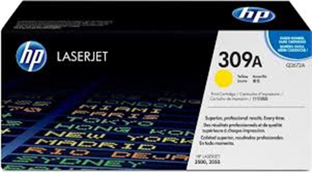 HP Q2672A Orjinal Renkli Toner Kartuş Sarı
