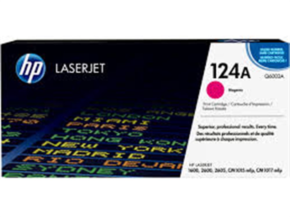 HP Q6003A Renkli Orjinal Toner Kartuş - Kırmızı