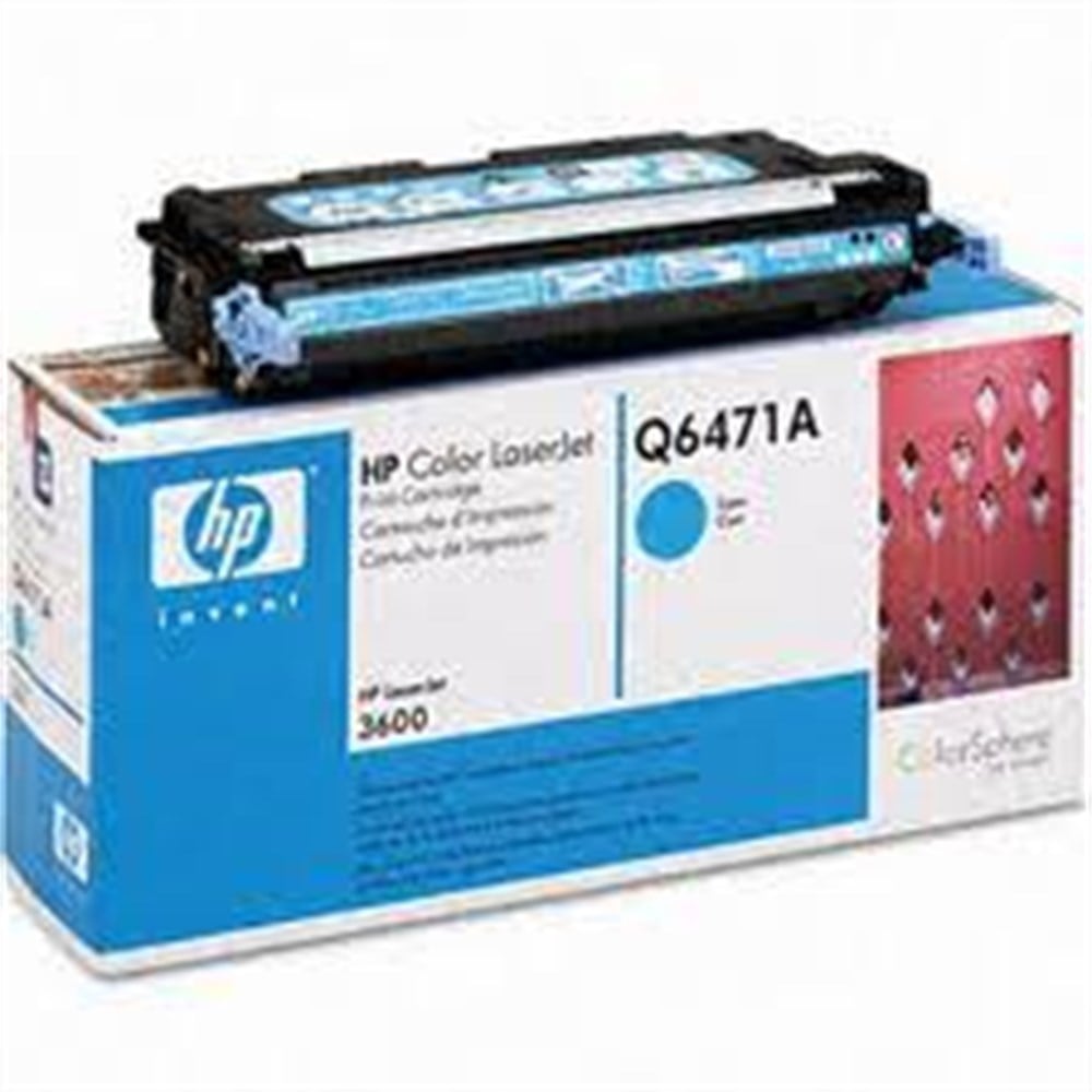 HP Q6471A Orjinal Renkli Toner Kartuş - Mavi