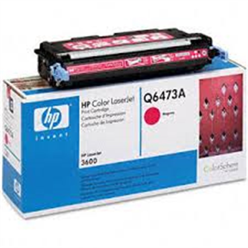 HP Q6473A Orjinal Renkli Toner Kartuş - Kırmızı