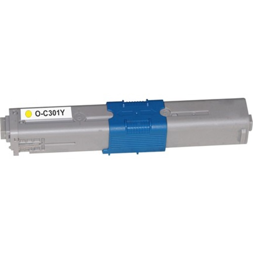 Oki C301 Muadil Toner Sarı