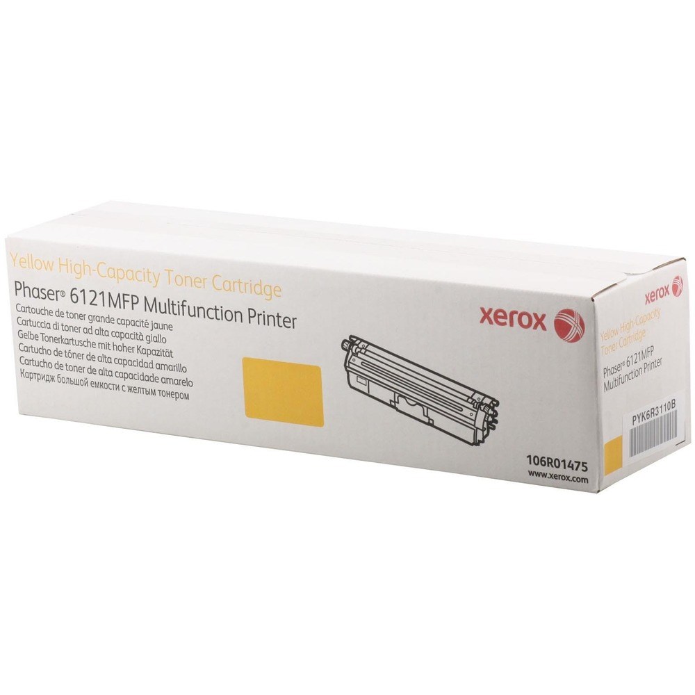 Xerox 6121 Orijinal Toner - Sarı - 106R01475