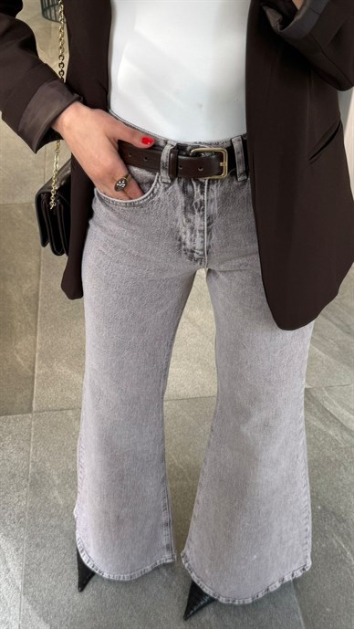 Açık Karamel İspanyol Paça Jean(3992-158)