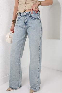 Açık Mavi Staight Fit Jean(1776-1)
