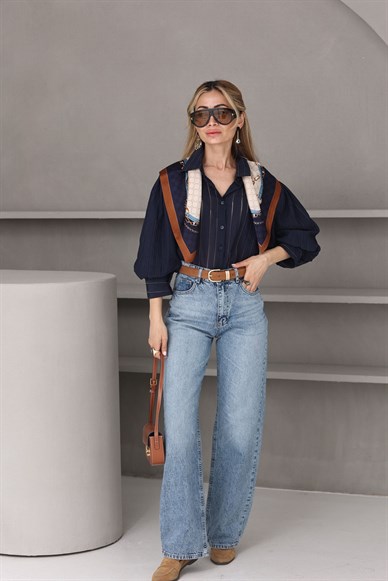 Açık Mavi Straight Fit Jean(2478-84)