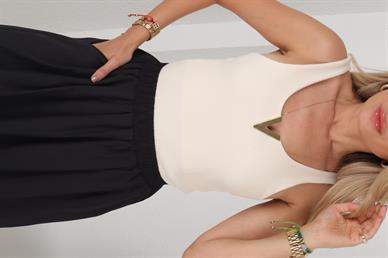 Aksesuar Detay Taş Fitilli Atlet