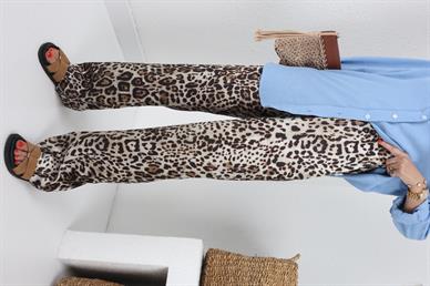 Beli Lastikli Saten Pantolon