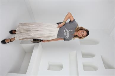 Bisiklet Yaka Kaplan Baskılı Yıkamalı Tshirt