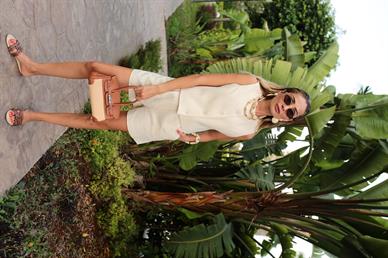 Bisiklet Yaka Taş Yelek Şort Takım