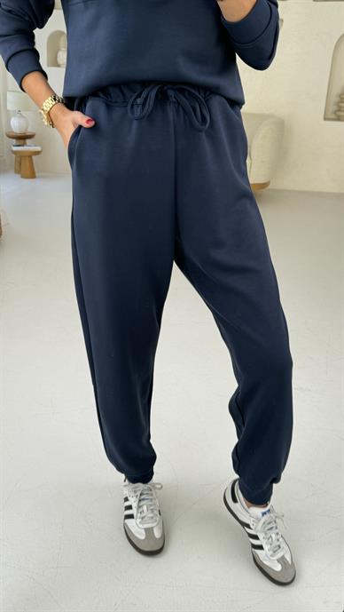 Dik Yaka Fermuarlı Oys Lacivert Spor Takım