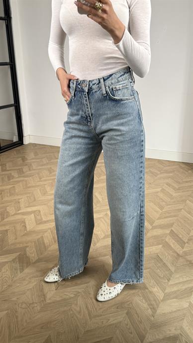 Dikiş Detay Relaxed Fit Jean (1946-2)