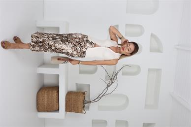 Fermuar Detay Krem Fitilli Triko