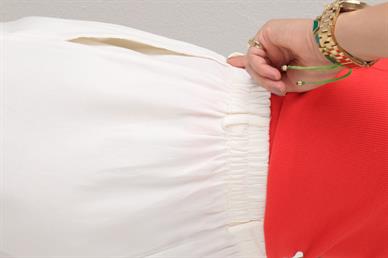 Gabardin Kumaş Ekru Şort