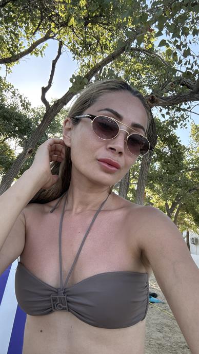 Gold Metal Oval Çerçeve Kahve Gözlük(Ae 1042/s)