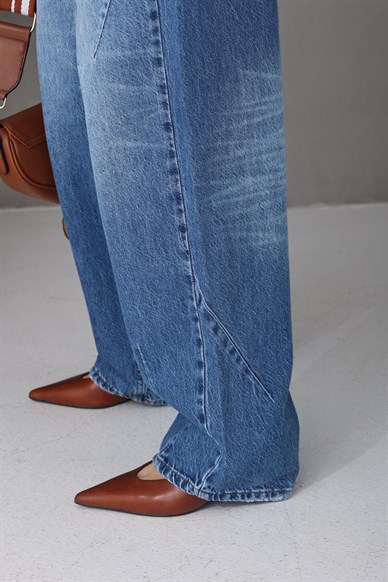 Gölgeli Bagyy Balon Jean(3566)