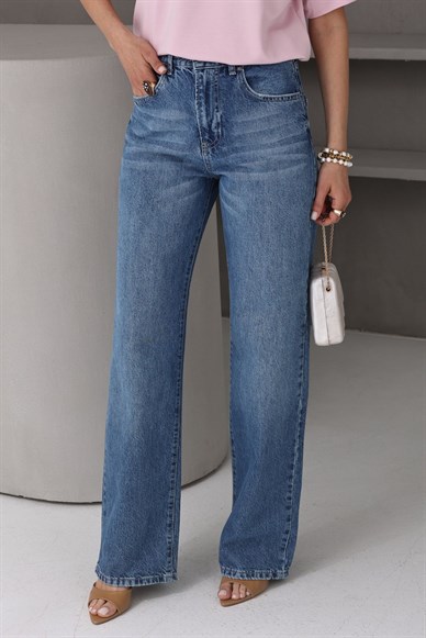 Gölgeli Mavi Straightfit Jean(2880-2s6) JEAN | NO33