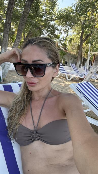 Gri Leopar Kemik Çerçeveli Gözlük(Ae 2053 )