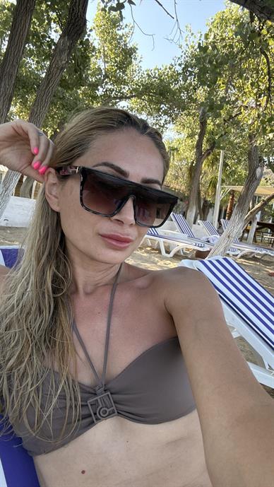 Gri Leopar Kemik Çerçeveli Gözlük(Ae 2053 )