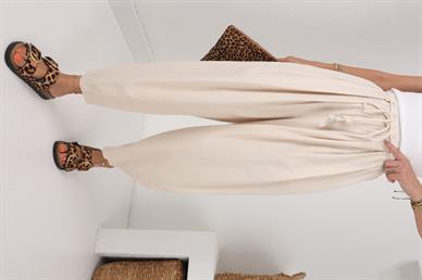 Halat Kemerli Gabardin Pantolon