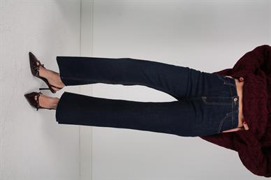 Hıgh Rise Lacivert BootCut Jean(1994)