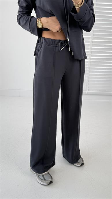 Kapüşonlu Modal Füme Eşofman Takımı