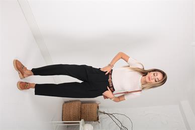 Kısa kollu Transparan Mevsimlik Triko