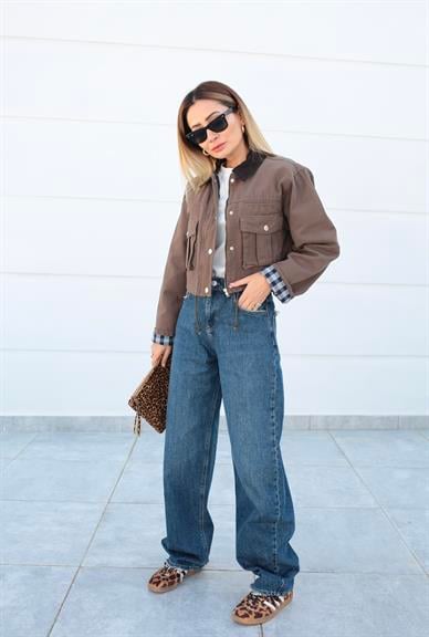 Koyu Mavi Baggy Jean(1942-1)