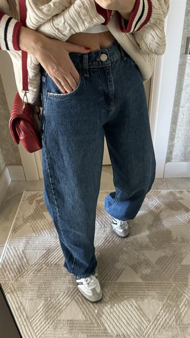 Koyu Mavi Baggy Jean(1942-1)