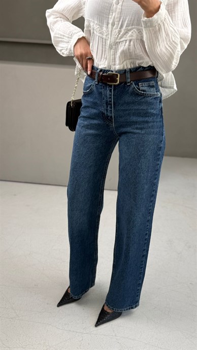 Koyu Mavi Straight Fit Jean(2478-5)