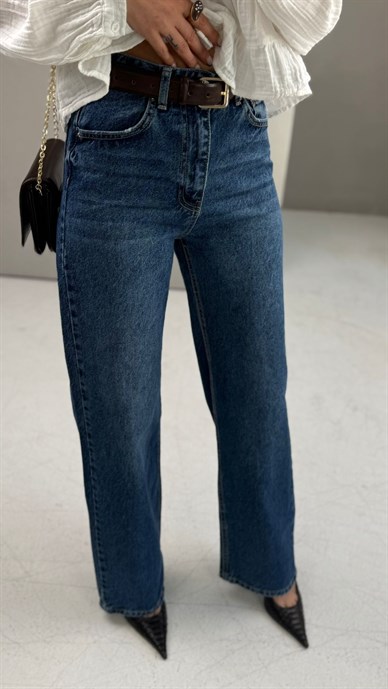 Koyu Mavi Straight Fit Jean(2478-5)