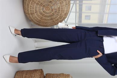 Lacivert  Denim Gabardin Takım