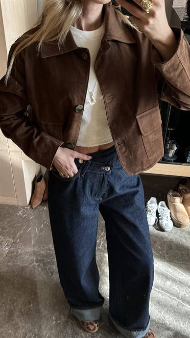 Lacivert Wide Leg Jean (013)